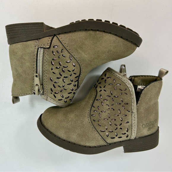 OshKosh B’gosh Estell Ankle Boots Size 6T Girls' - Picture 10 of 13